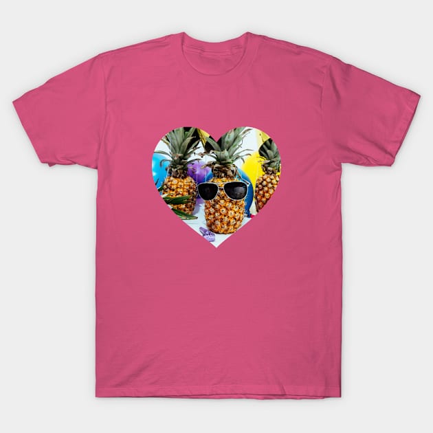 Pineapple Party T-Shirt by HeartTees